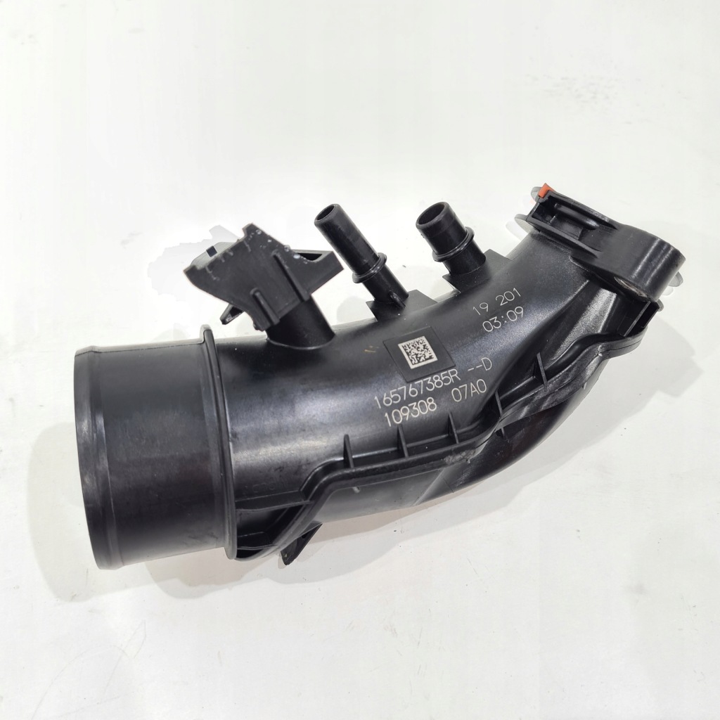 фото №1, Труба повітрозабірник турбіни 165767385r renault dacia 1.3 b + датчик 223652425r