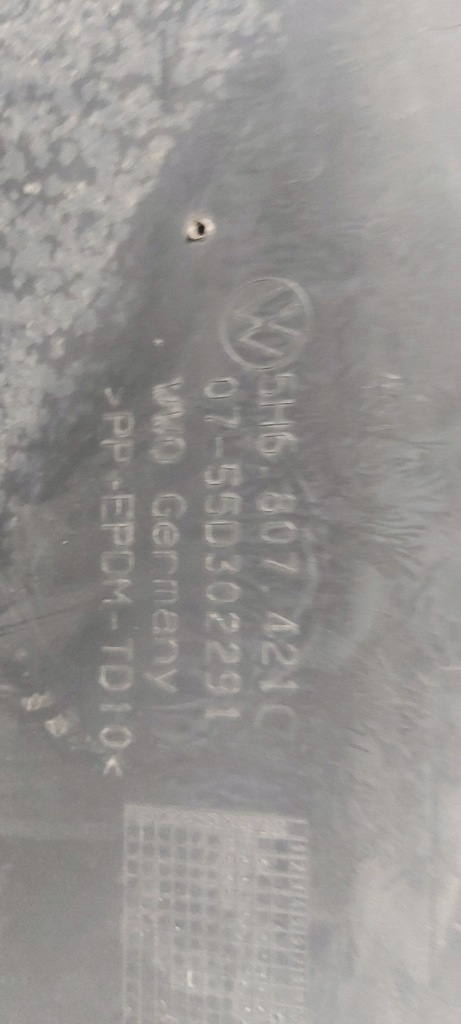 фото №8, Vw golf viii 5h6807421c бампер задняя 4xpdc