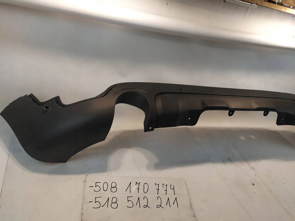 фото №9, Накладка бампера задняя mini cooper f60