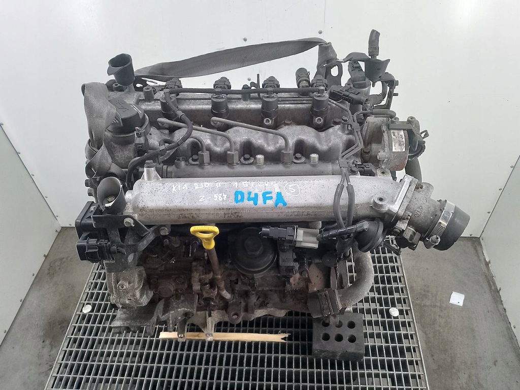 фото №1, Двигатель kia rio ii d4fa 1.5 crdi