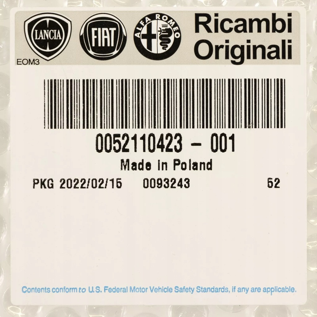 фото №9, Fiat 500 hybrid воздуховод воздуха 52110423 оригинал