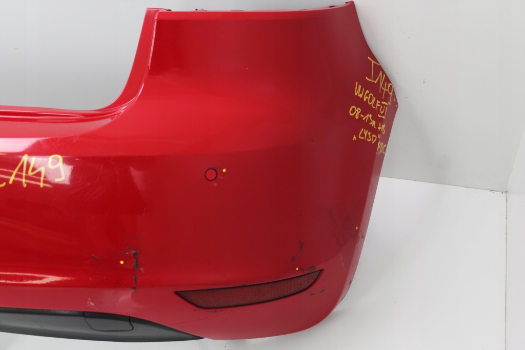 фото №9, Бампер задняя vw golf vi 08-13r ly3d hb pdc