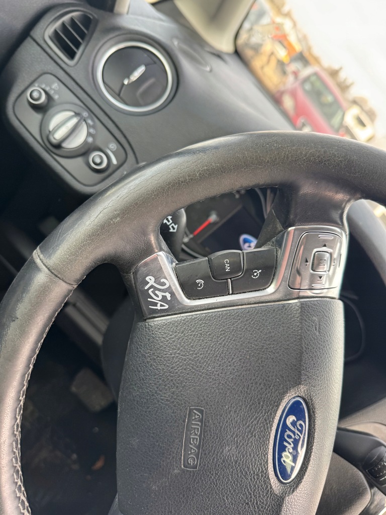 фото №6, Ford s-max mk1 lift воздуховод многофункциональный подушка безопасности водителя