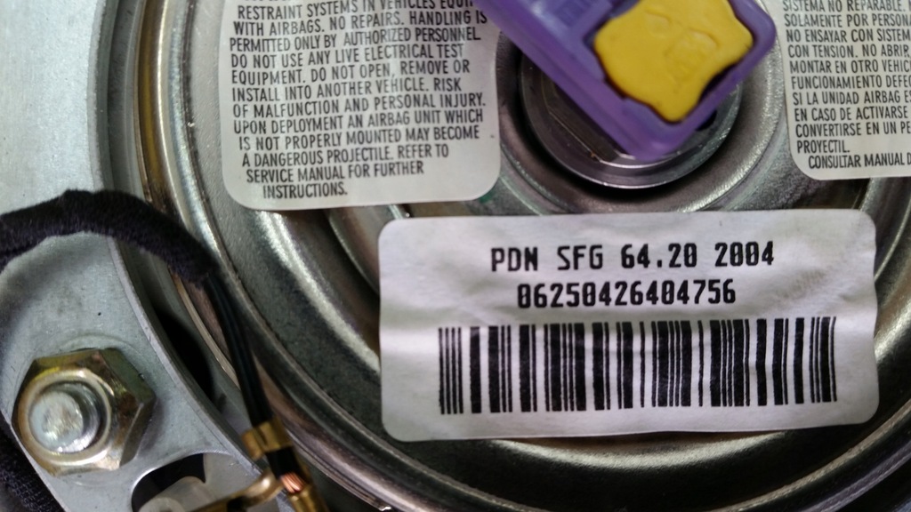 фото №5, Audi a4 b6 подушка подушка безпеки