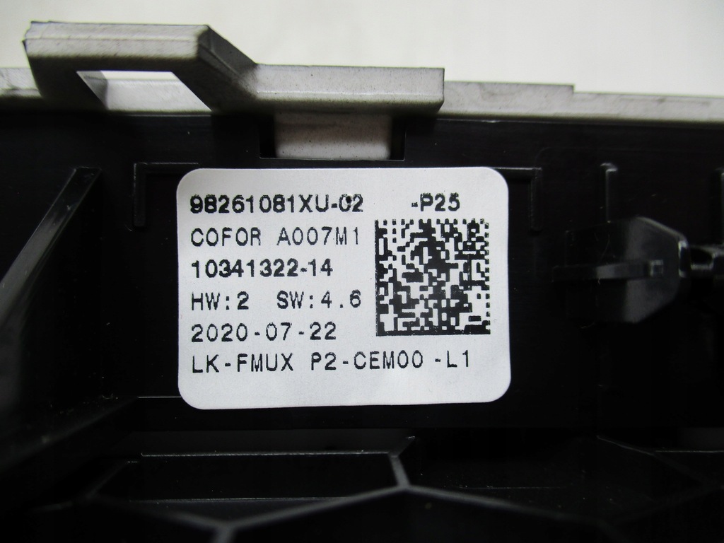 фото №9, Peugeot 208 2 19- панель управление переключатели обдув 98261081xu