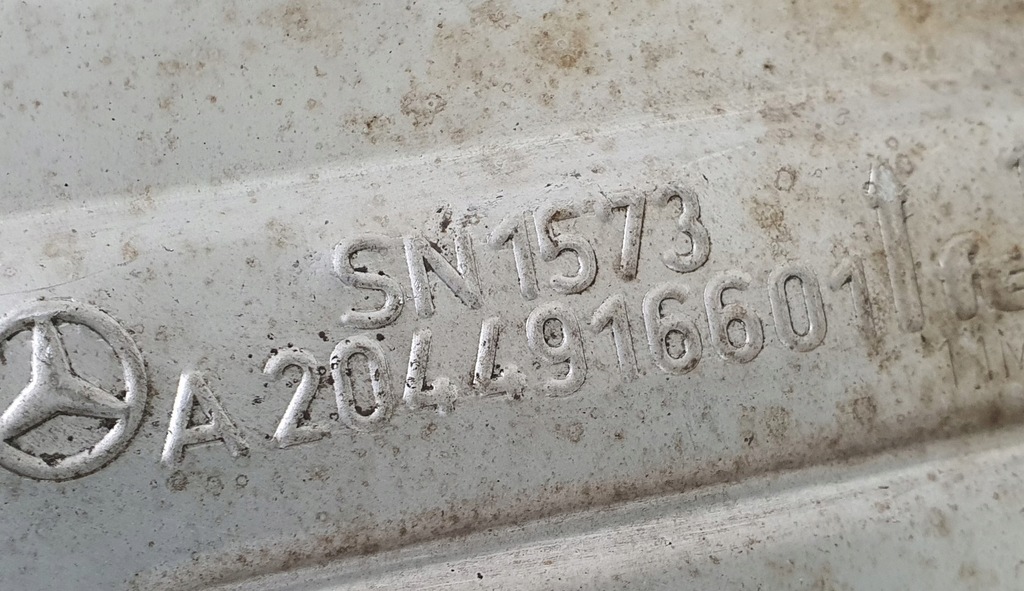 фото №6, Гаситель конечный выхлоп левый glk x204 2.2 cdi