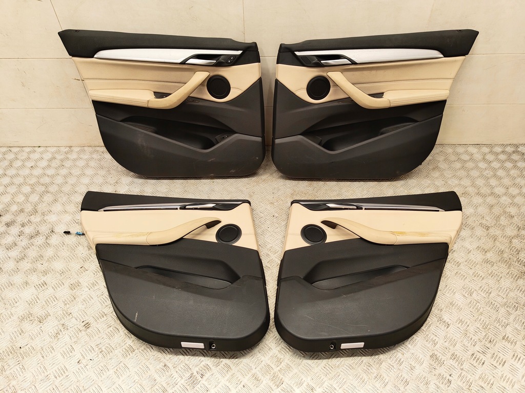 фото №9, Bmw x1 f48 середина сидіння заднє сидіння обшивки оббивка шкіра електрика пам'ять