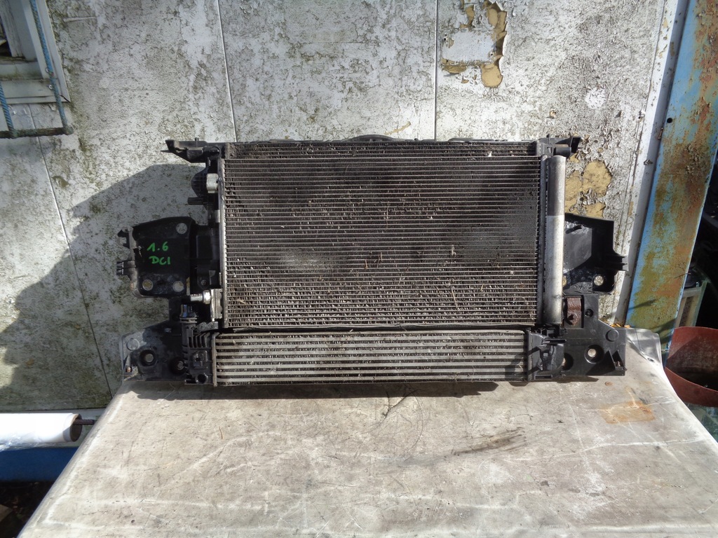 фото №1, Pas передній радіатор комплект renault megane 3 iii 1.6 dci