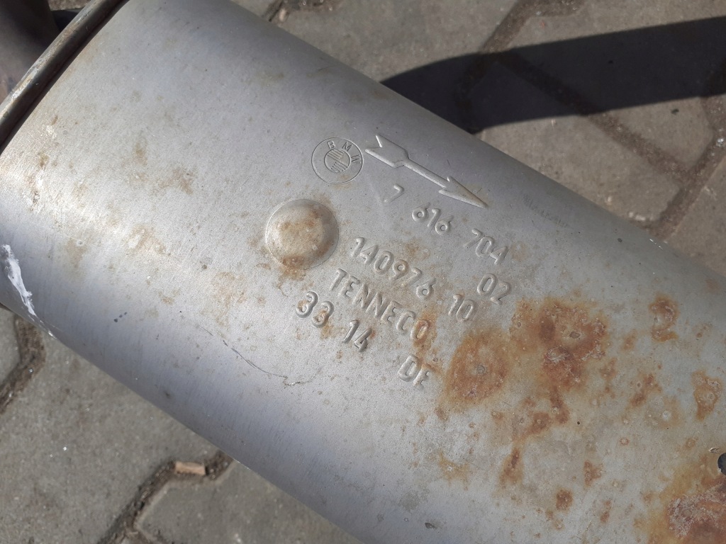 Bmw f20 f21 m-pakiet n13 116i 118i 120i выхлоп гаситель оригинальный kompletny в Украине