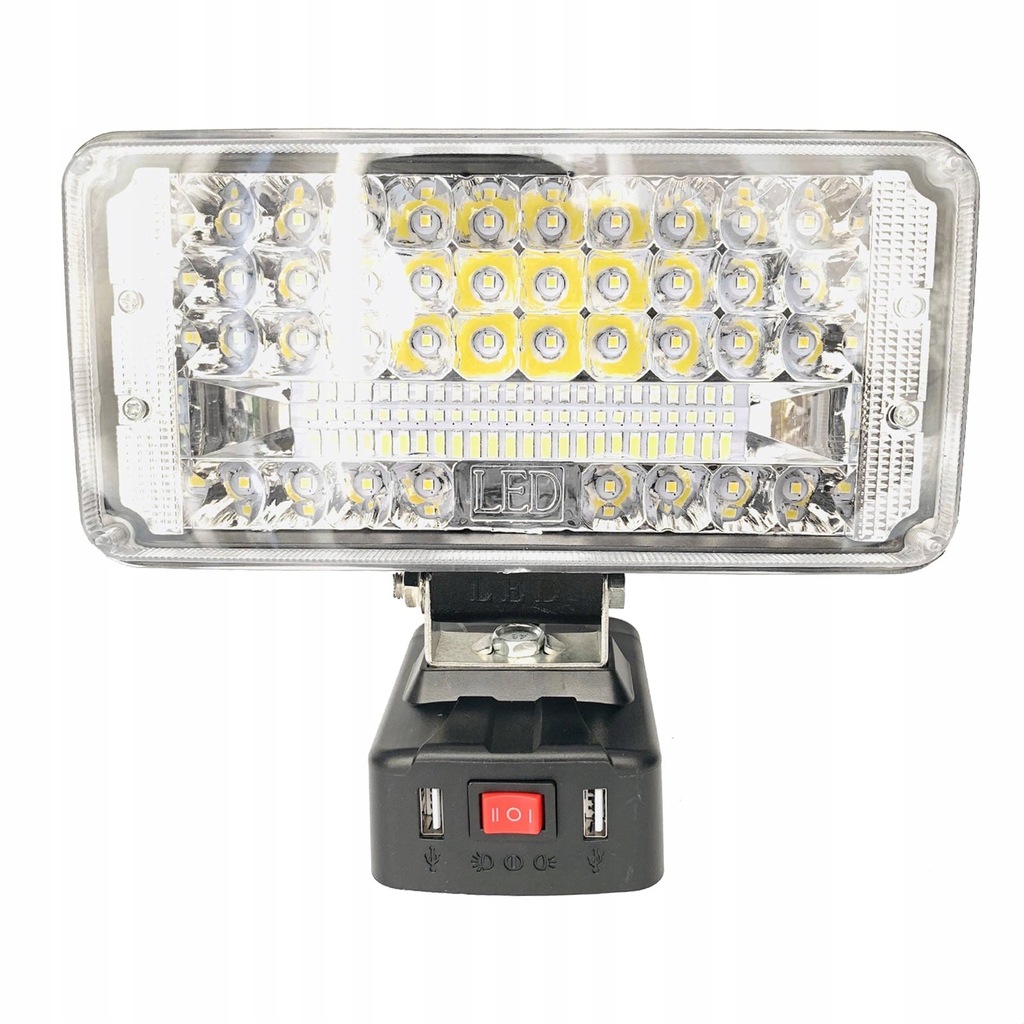 фото №2, Лампа робоча протитуманна фара usb na акумулятор litowa makita