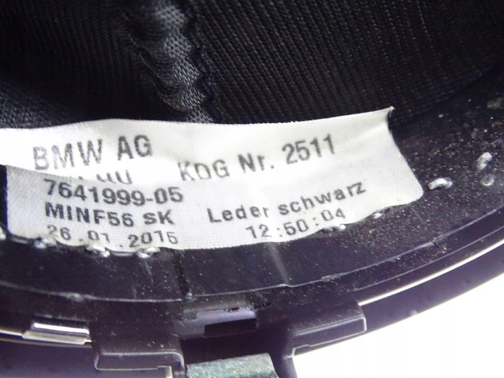 фото №6, Mini one cooper cabrio f57 15-24 чохол ручка перемикання передач механічна коробка передач шкіра