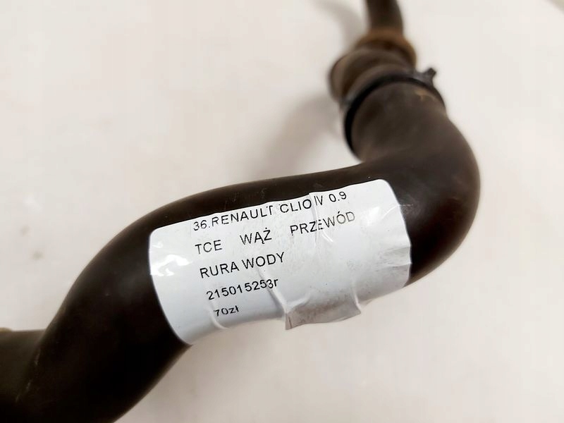 фото №6, Renault clio iv 0.9 tce wąż шланг труба wody 215015253r