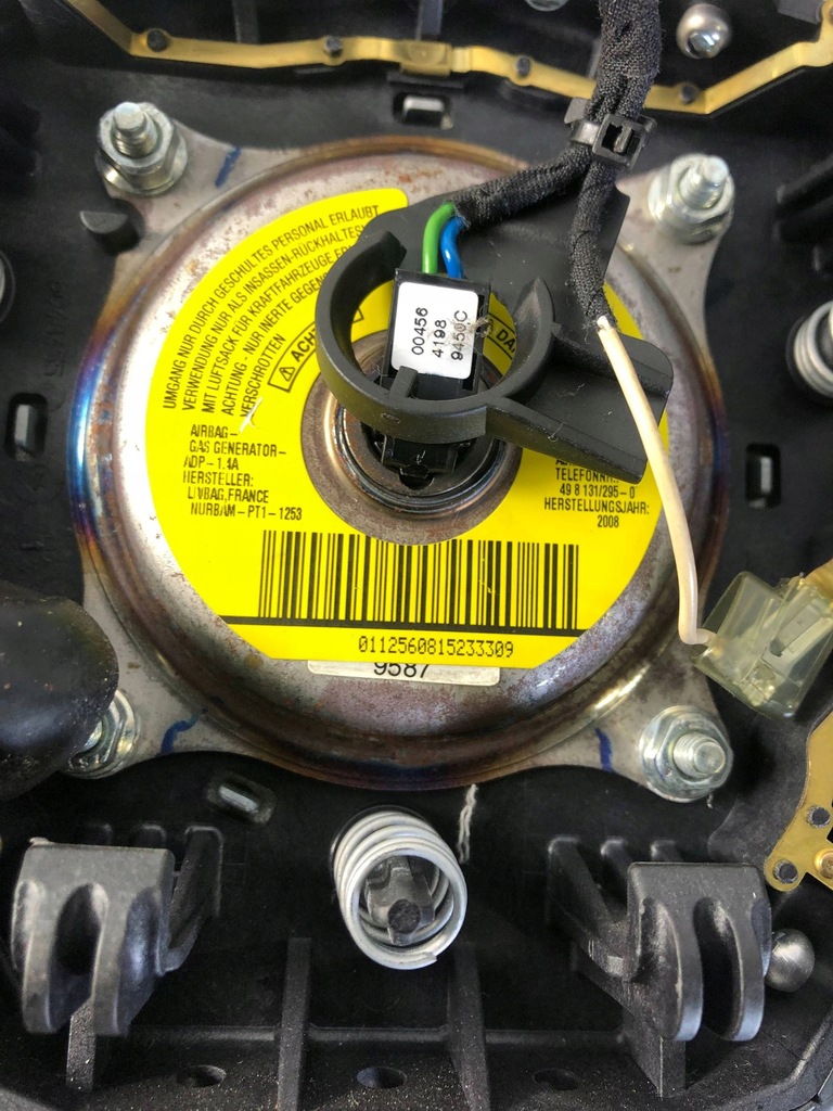 фото №8, Подушка воздушная водителя mini one - cooper coupe r56 rg23177200