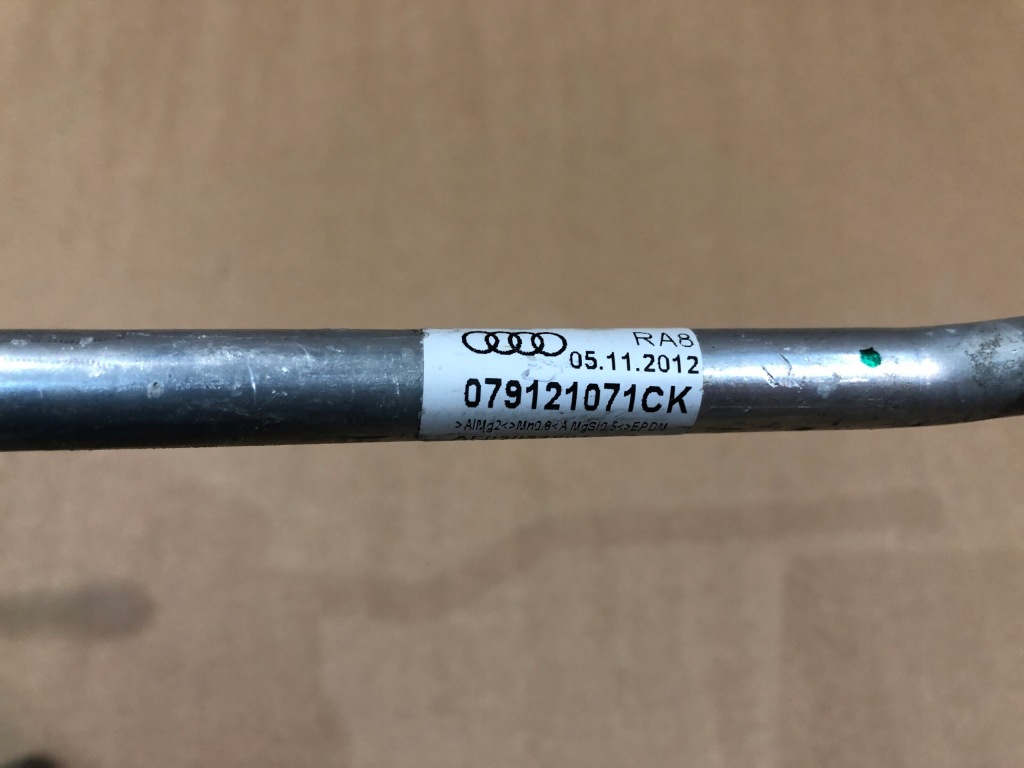 фото №2, Audi rs6 rs7 4.0tfsi трубка wody 079121071ck