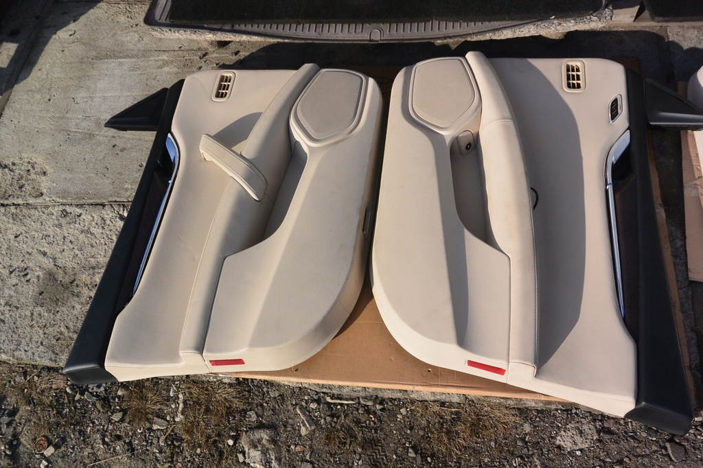 фото №9, Сиденья заднее сиденье обшивки beż maserati quattroporte vi uk комплект