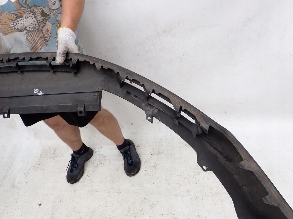 фото №11, Vw phaeton 02-10 dół накладка спойлер бампера перед