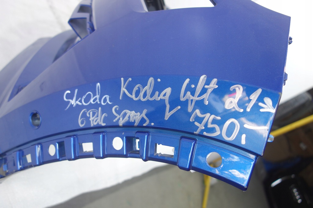 фото №12, Бампер перед skoda kodiaq lift 21- 6pdc омыватель 565807221h