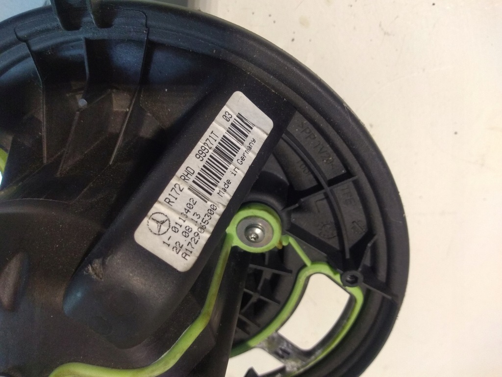 фото №2, Mercedes r172 slk вентилятор воздуходувка обдув