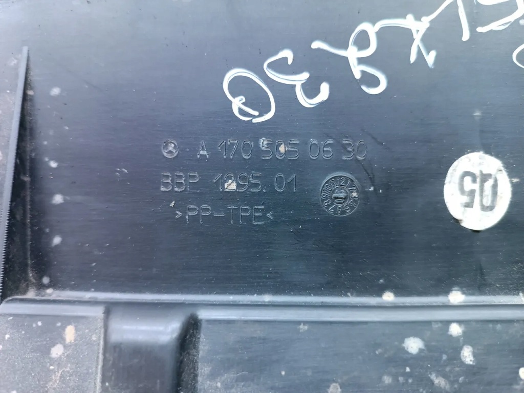 Mercedes-benz slk направляющая воздуха интеркулер 230 компрессор бензин Доставка