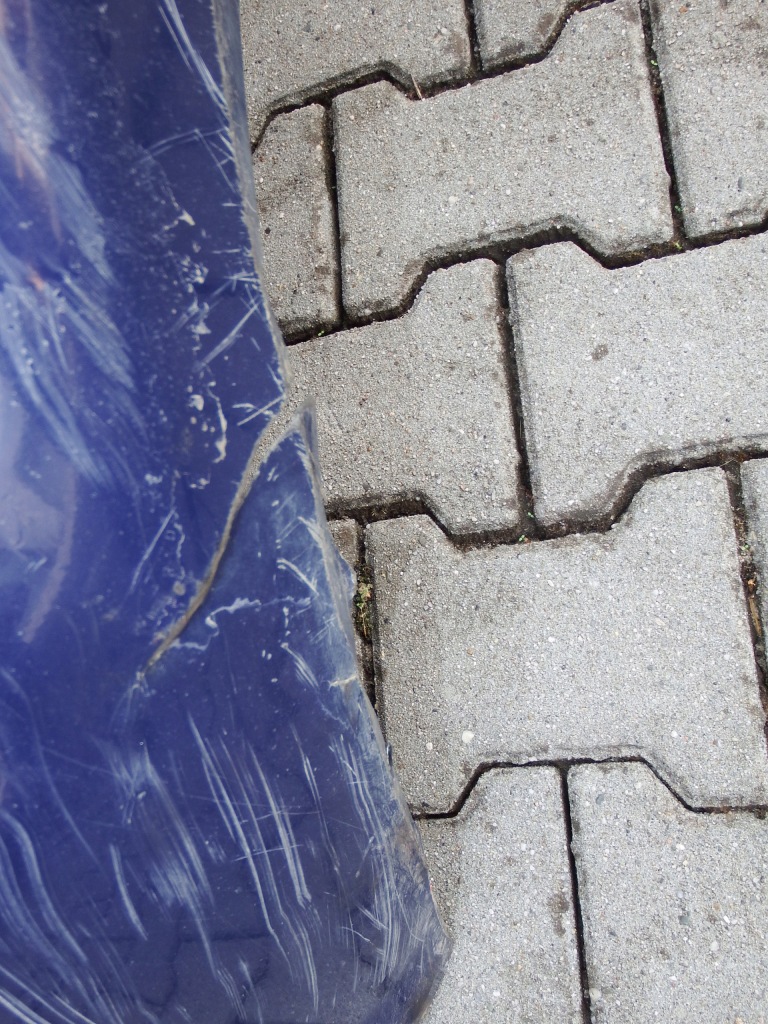 Бампер перед передній pdc renault scenic 2 рестайлінг  fl ov460 dv460 Зі Шроту