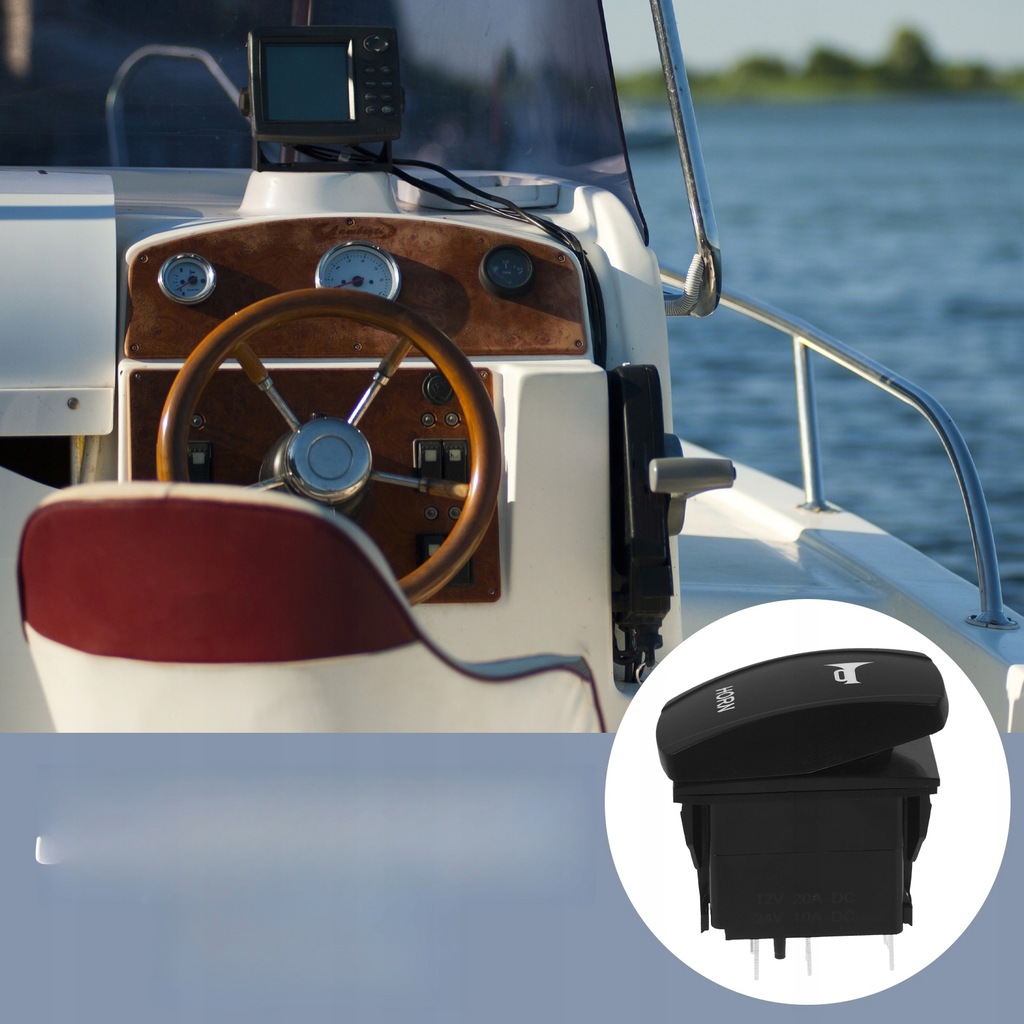 фото №12, Перемикач сигнал jachtowego кнопка w стиль morskim