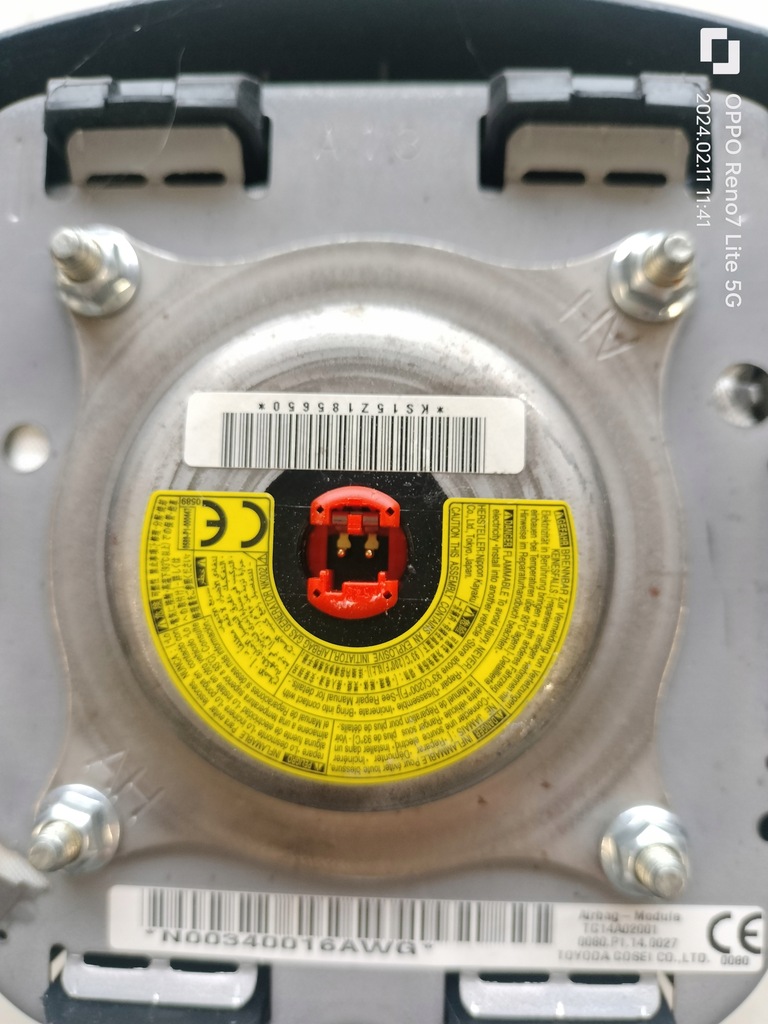 фото №5, Toyota rav4 iv подушка воздушная водителя air bag 12-18 подушка безопасности