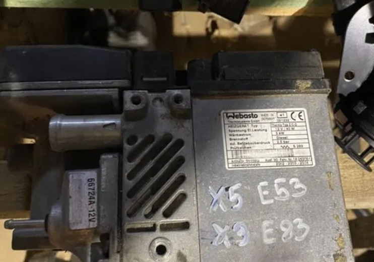 фото №1, Webasto thermo top c bmw e53, e83 дизель 12v/40w 5kw