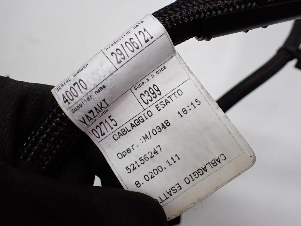 Клемма шланг аккумулятор плюсовая 52156247 jeep compass 2 22r с Разборки