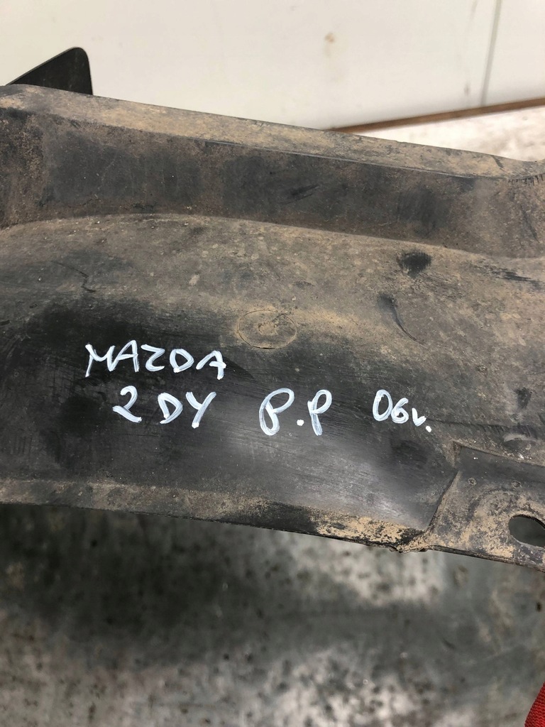 фото №6, Підкрилок правий перед mazda 2 dy 3m71-16114-af