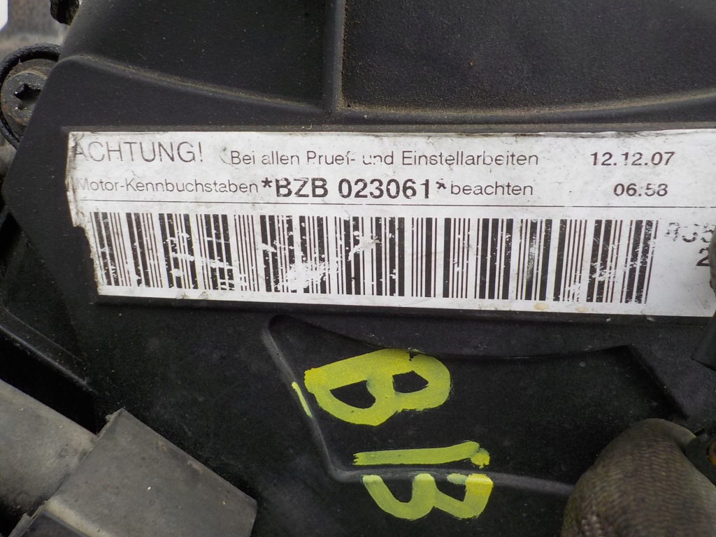 Audi a3 8p 08r 1.8 tfsi 160km двигун bzb комплектний Недорого