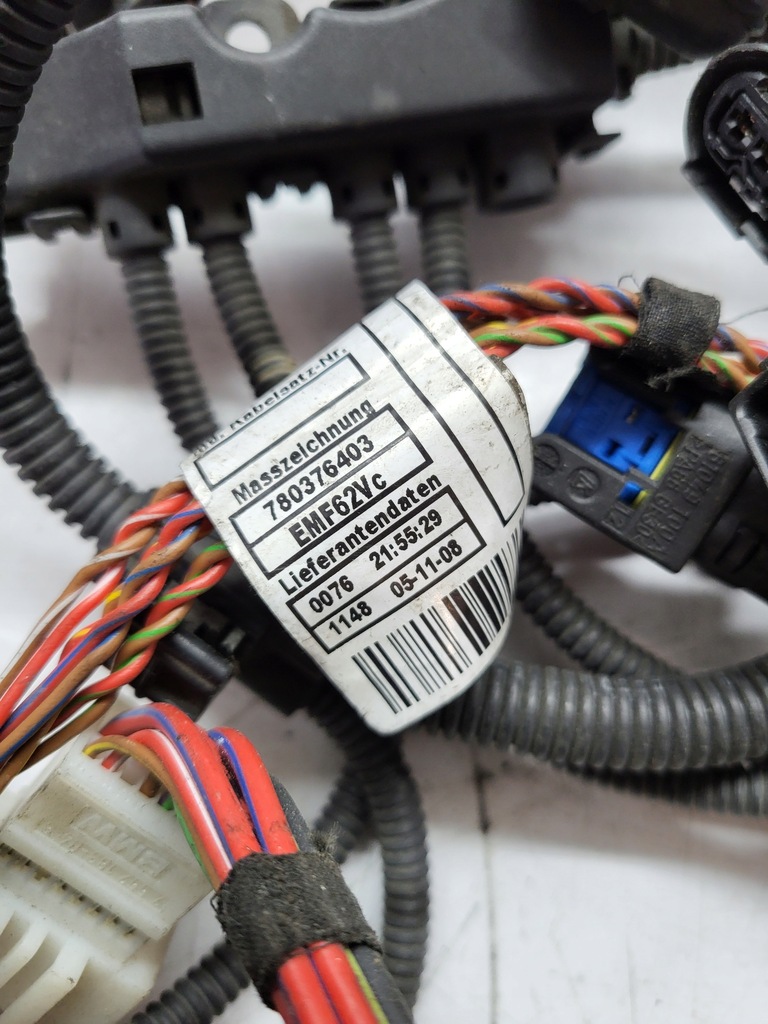 фото №9, Bmw e60 e61 n47 джгут електропроводка двигуна 780719801 780719701