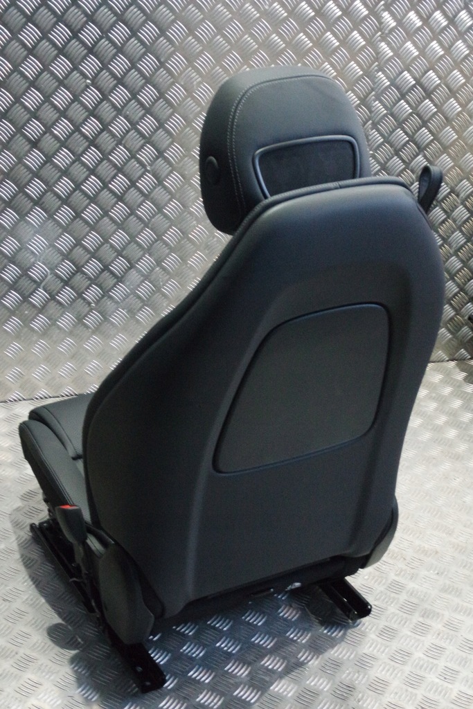 фото №6, Сиденья кожа czarna mercedes sl r232 подогрев вентилируемые f251