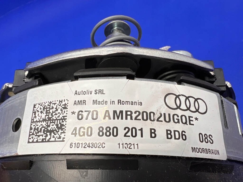 фото №6, Audi a6 a7 c7 4g подушка водителя подушка безопасности 4g0880201b moorbraun
