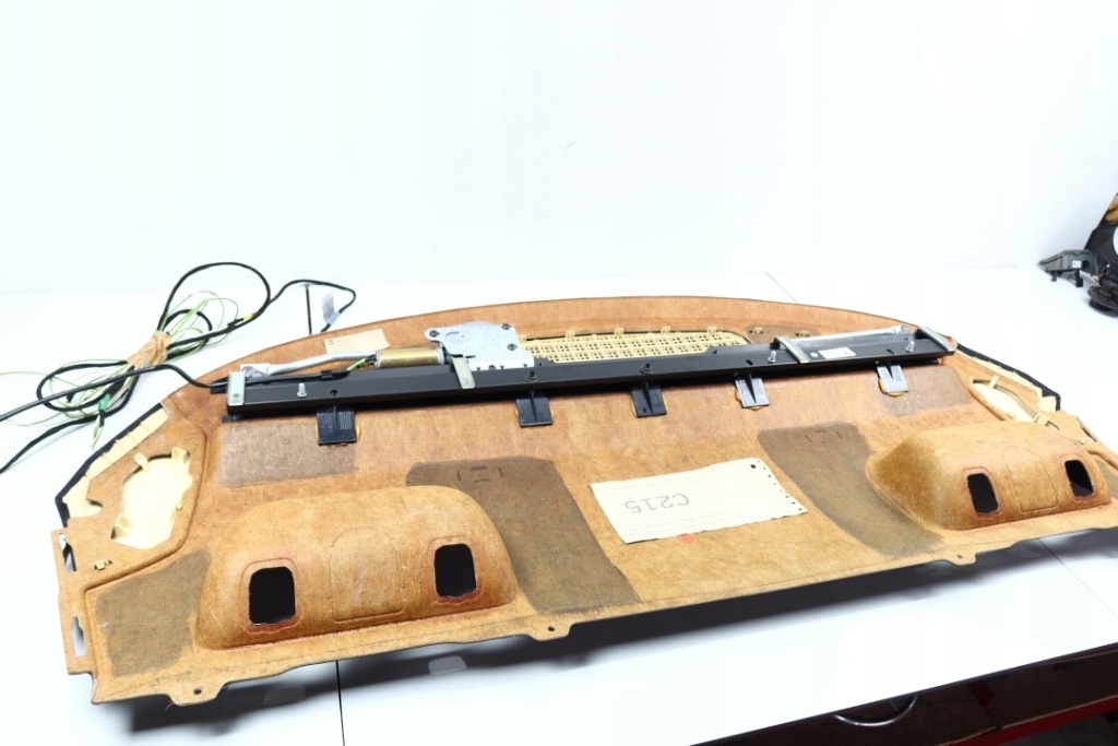 фото №9, Mercedes w215 cl шторка стекло задняя полка кожа кожаный 2156940042