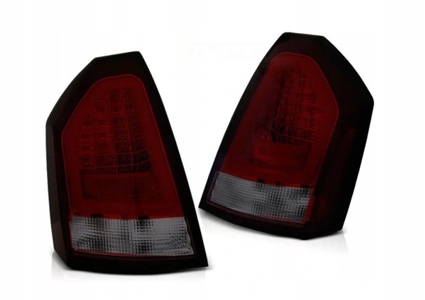 Купить Фонари светодиодный chrysler 300c 05-08 red smoke led
