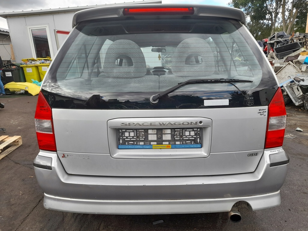 фото №12, Mitsubishi space wagon бампер задняя задний a69a