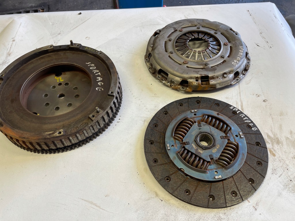 фото №3, Kia sportage iv 2wd 1.7 crdi сцепление прижим диск жёсткий