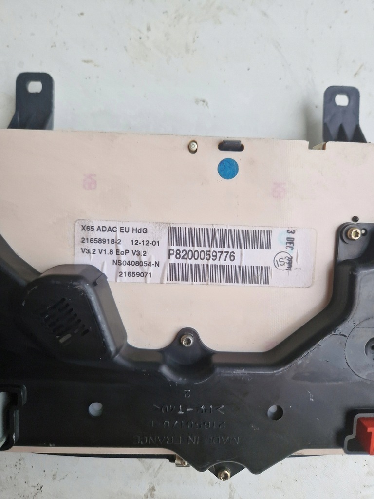 фото №4, Лічильник прилади renault clio ii 2