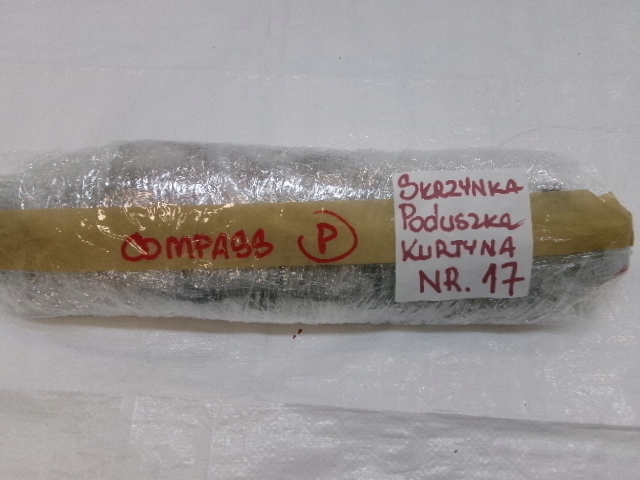 фото №12, Jeep compass шторка безопасности подушка подушка безопасности правая