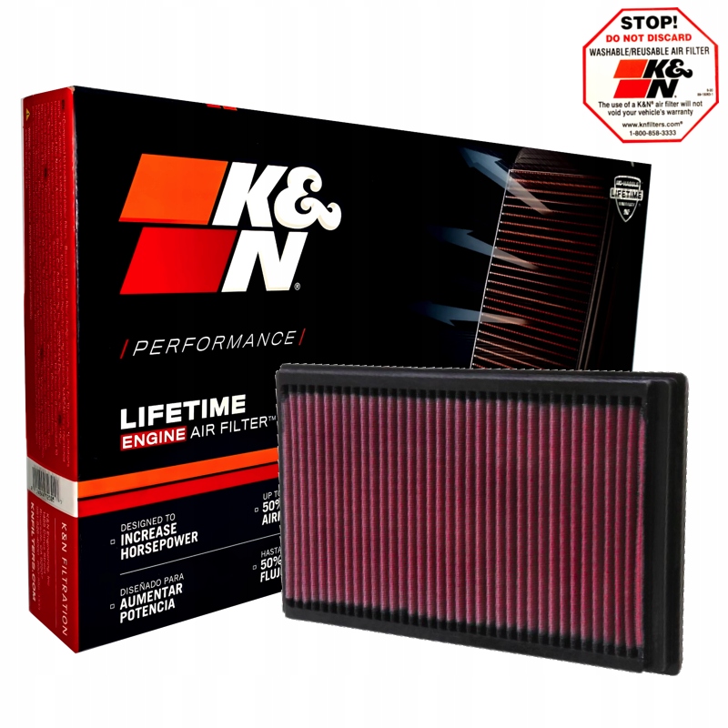 фото №13, K&n фильтр воздуха mini r53 cooper s 33-2270