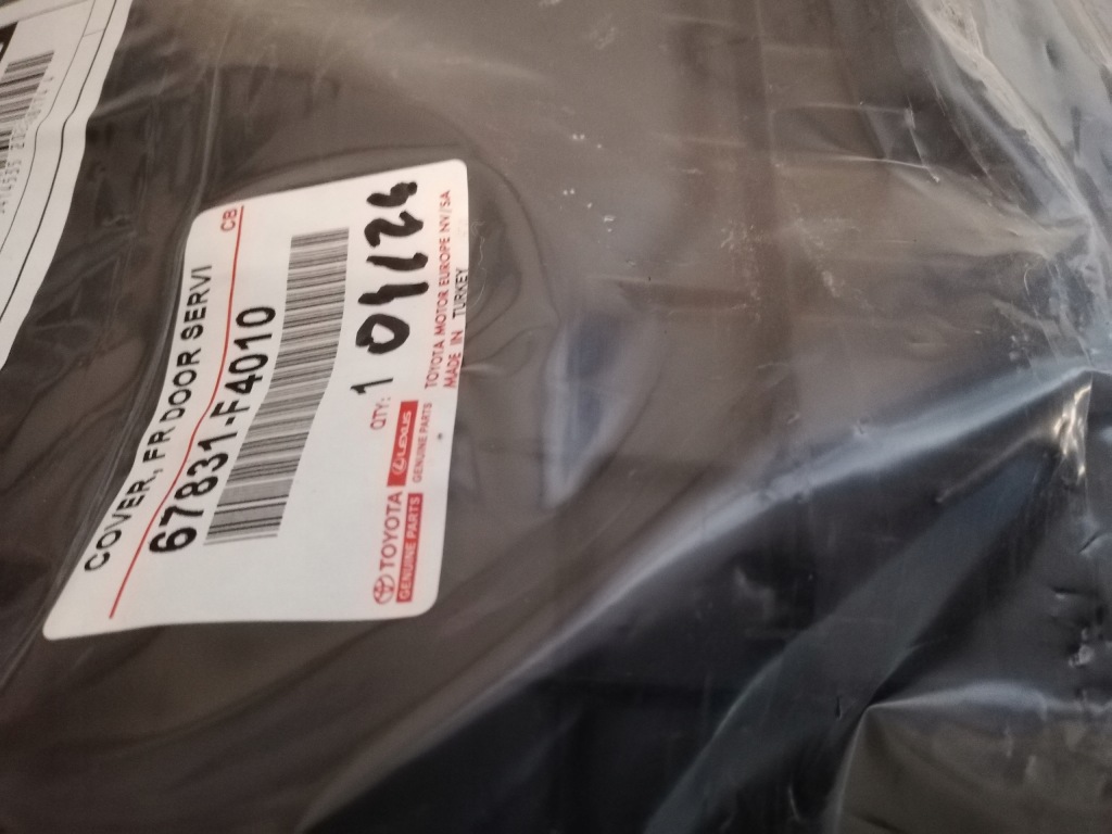 фото №2, Шумоизоляция дверь toyota ch-r chr перед правый oryg.