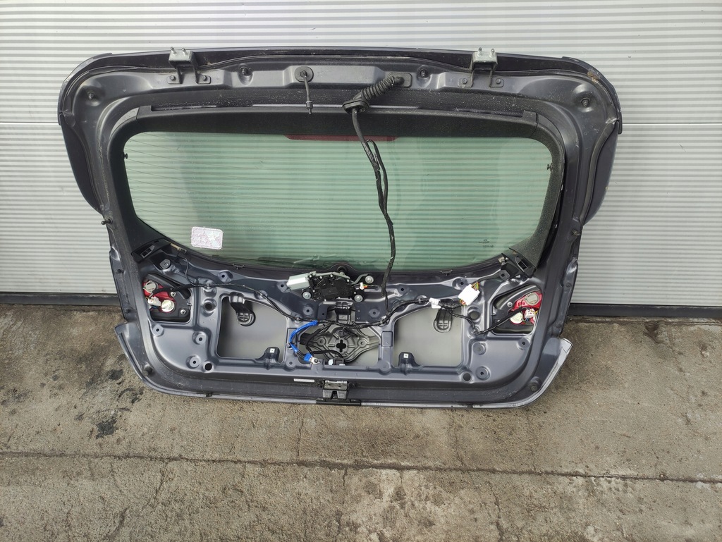 фото №6, Kia ceed ii hb lift крышка багажника задняя багажника pod камера