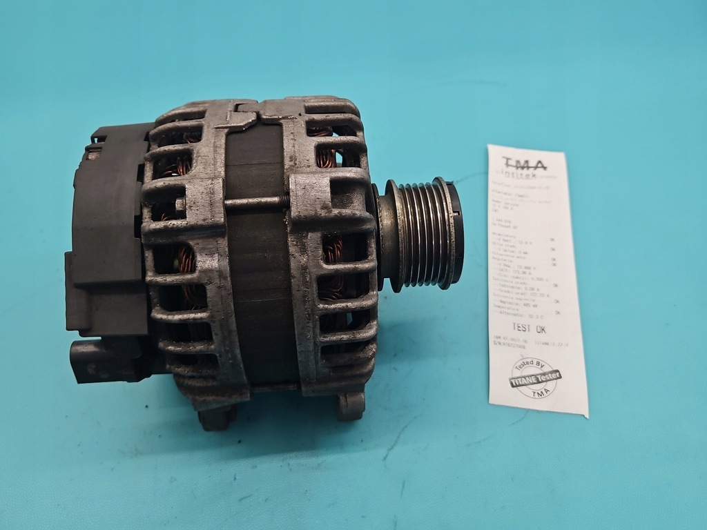 фото №1, Test генератор vw passat b7 2.0 tdi cff