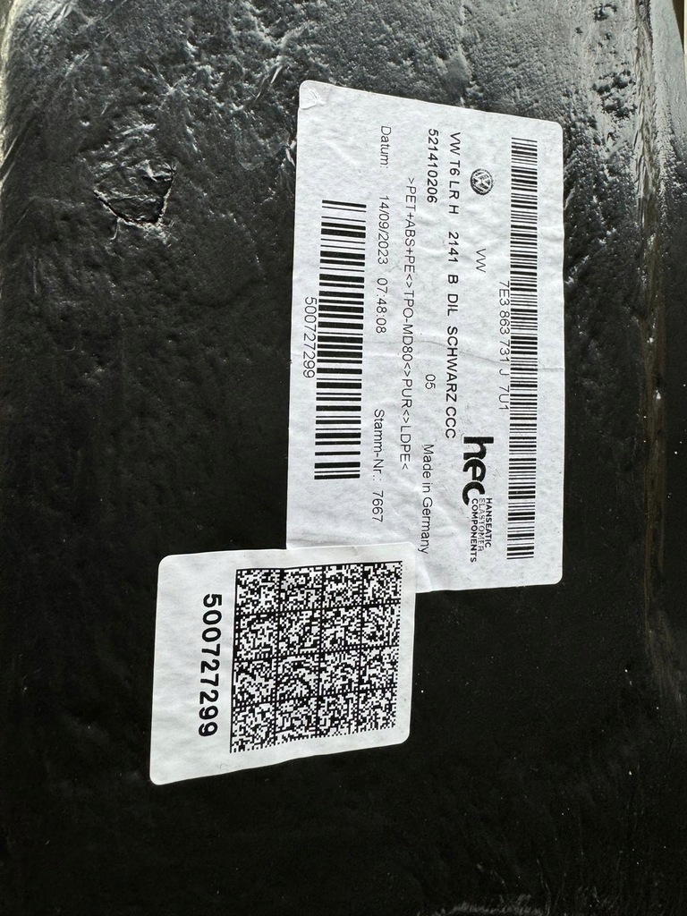 фото №7, Заднее сиденье сиденье vw t6 transporter 2023 r