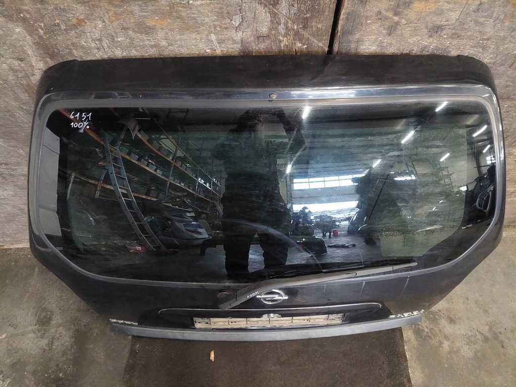 фото №10, Kompletny задня opel zafira a z298 кришка багажника бампер лампи