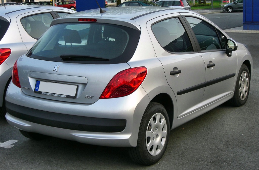 фото №9, Peugeot 207 лампа задняя задняя правая 9649986580