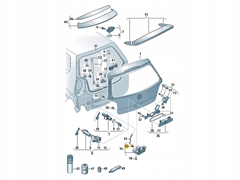 фото №8, Клипса do vw touran 03-