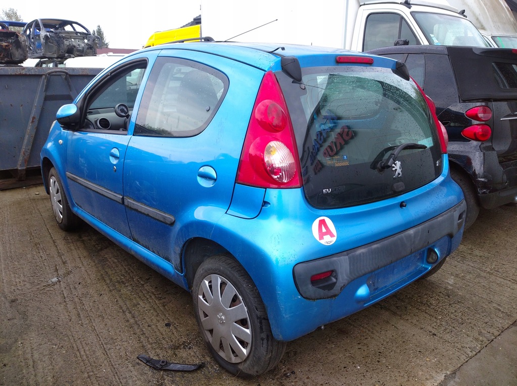 фото №15, Peugeot 107 citroen c1 правый порог блок двигателя четверть