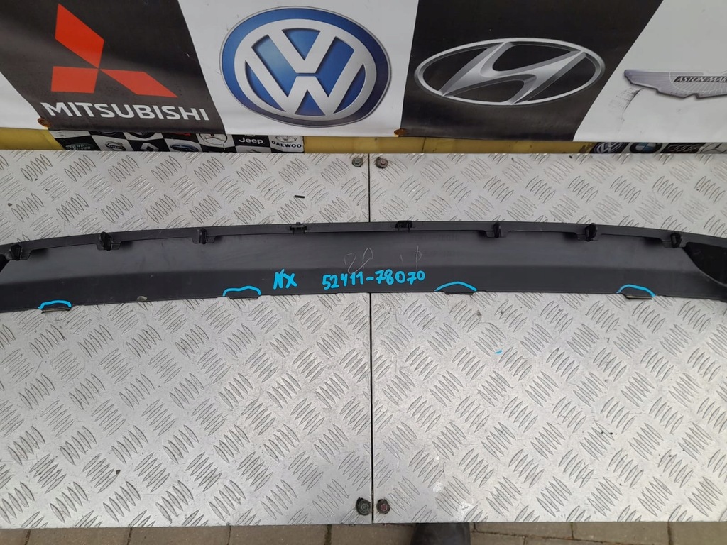 фото №10, Lexus nx бампер перед накладка dół 52411-78070