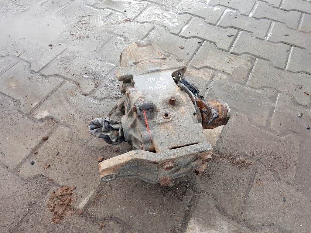 фото №4, Toyota rav4 3 iii 05-08r 2.2 d4d диференціал міст задня